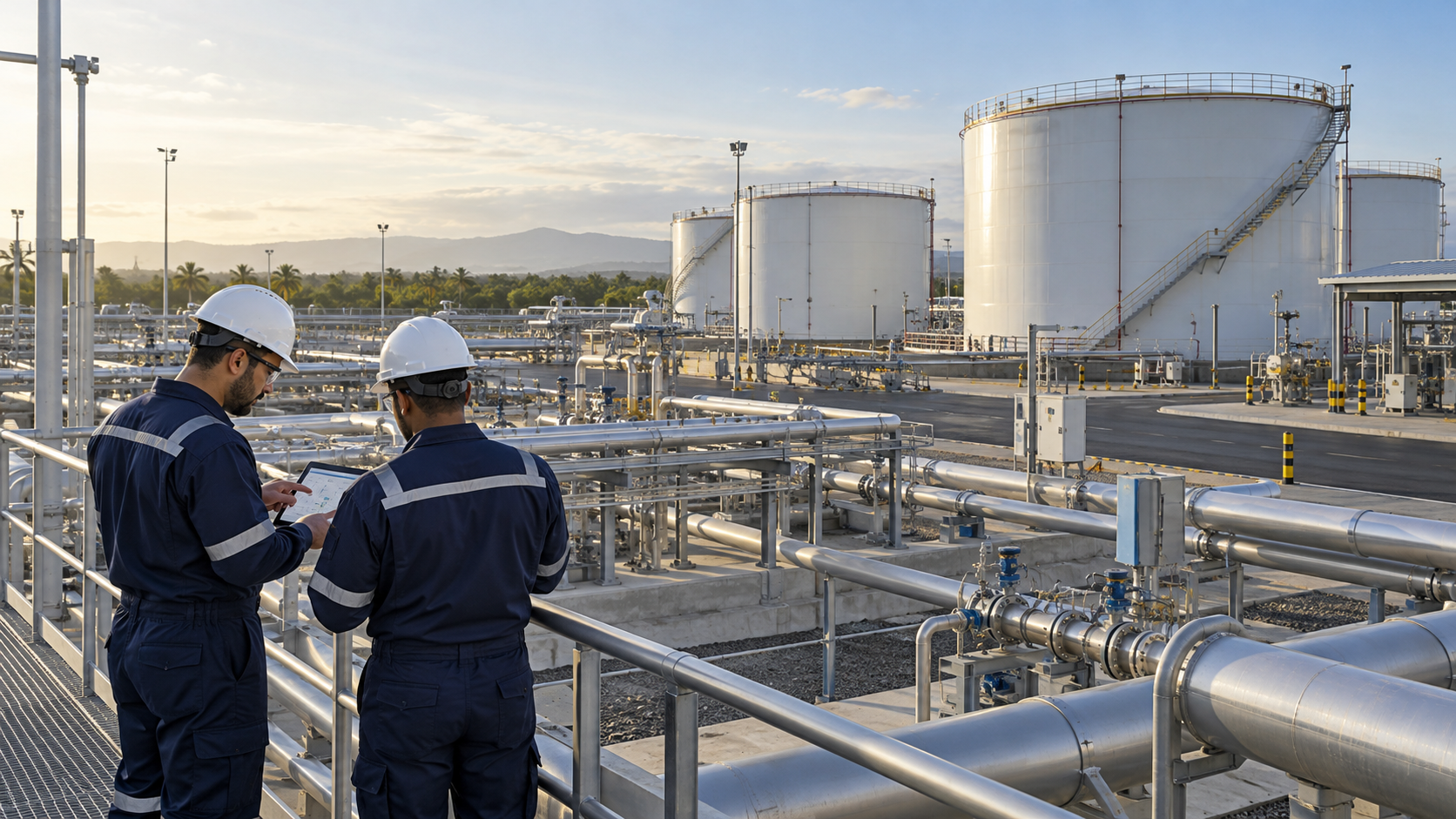 Imagen ilustrativa: Colaboración técnica en un entorno industrial